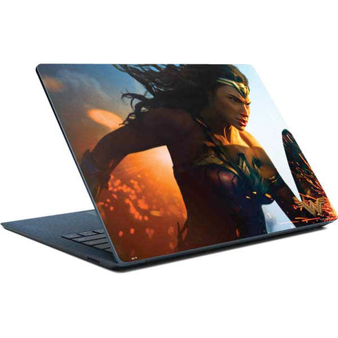 DC Comics Wonder Woman Action Pose Poster Surface Laptop Skin
